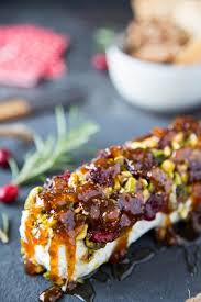 Goat Cheese Appetizer With Honey Fig Pistachios Simple Healthy Kitchen Recipe Recipes Yummy Appetizers Food