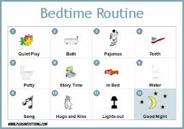 Bedtime Routine Chart