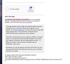 How To Stop Our Systems Have Detected Unusual Traffic Messages Google Chrome Community