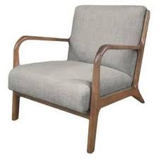 Artiss armchair lounge chair tub accent armchairs fabric sofa chairs wooden. Esters Wood Armchair Project 62 Wood Arm Chair Armchair Quality Living Room Furniture
