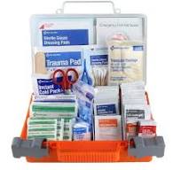 180-Piece, 25-Person Plastic OSHA First Aid Kit
