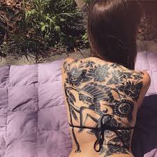 Pin By Dang Chang On Tat Traditional Back Tattoo Weird Tattoos Back Piece Tattoo