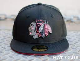 Custom Chicago Blackhawks Infrared 59fifty Fitted Cap Hat Club Fitted Caps Hats Caps Hats