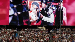 Charlie Kirks Politically Charged Memorial - The New York Times