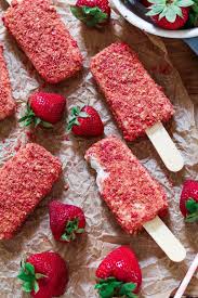 Strawberry Shortcake Ice Cream Bars Vegan Gf Recipe Strawberry Shortcake Ice Cream Strawberry Shortcake Recipes Vegan Strawberry Shortcake