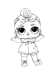 Click on a cheerleader coloring picture below for the printable cheerleaders page. Lol Dolls Coloring Pages Free Printable Lol Dolls Coloring Pages