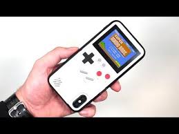Meet The Gameboy Iphone Case That Plays Super Mario Youtube Gameboy Iphone Gameboy Iphone Cases