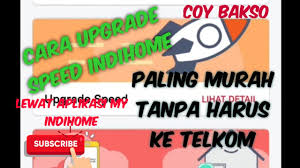 Mar 16, 2021 · lalu bagaimana cara cek paket indihome sendiri yang sedang digunakan di rumah. Cara Upgrade Speed Indihome Lewat Aplikasi My Indihome Tidak Perlu Ke Telkom Dengan Harga Murah Youtube