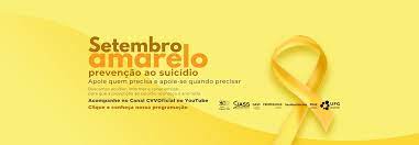 Setembro amarelo é a campanha de prevenção ao suicídio da abp, junto ao conselho federal de medicina. Ufg Divulga Programacao De Palestras Da Campanha Setembro Amarelo Ufg Universidade Federal De Goias