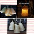 Handemade hanging bamboo tower lamp shades available at tr