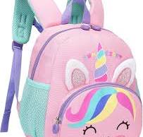 Tokeya Zaino per Bambini Asilo Zainetto Ragazza Piccolo Scuola Zainetti con  Fascia Toracica, Carino Unicorno Scuola Materna Animali Zaino Impermeabile  ...