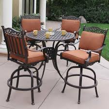 Set is naturally resistant to mold, mildew, termites, rot, and rust. Set Up For A Fun Summer End Season With Outdoor High Top Table And Chairs