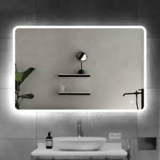 The uniquely shaped mirror has an ornate, glam design that's ideal for bathroom and vanity setups alike. Led Illuminated Bathroom Wall Mirrors With Lights Modern Makeup Vanity Mirror Ebay