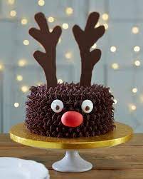 Figurines et décors à gâteaux. 1001 Recettes Et Idees De Dessert De Noel Facile Et Original Gateau De Noel Facile Dessert Noel Facile Gateau Noel