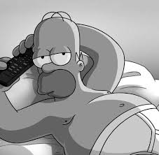 Barney Gumble Black And White Homer Simpson Relaxing Wallpaper De Desenhos Animados Wallpaper Os Simpsons