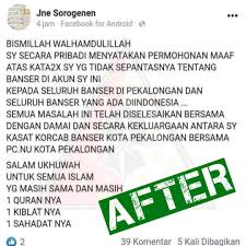 11 jakarta barat 11440 indonesia: Jne Sorogenen Banser Savesave Undangan Rapat Banser For Later