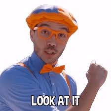 Look At It Blippi Sticker