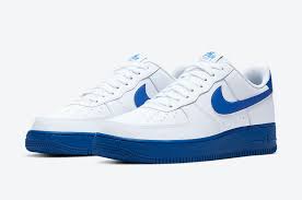 This item is in the category clothing, shoes & accessories\men\men's shoes\athletic shoes. Nike Air Force 1 Low White Royal Blue Ck7663 103 Release Date Info Sneakerfiles