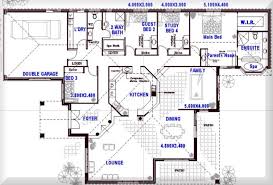4 Bedroom Open Plan Living 229 M2 Size Home Open Floor House Plans Architectural Floor Plans Floor Plans Ranch