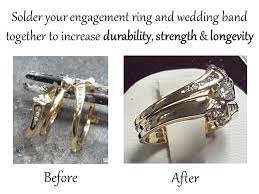 Hopman Jewelers Does Many Customization S Along With Soldering Your Engagement Ring And Wedding Band Together Engagement Rings Jewels Fine Jewelry