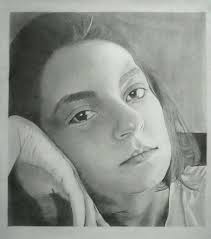 I drew the portrait of my Bestie. A woman with a lovely heart she cares so  much. Florina you're A friend indeed HB and 2B