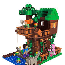 Minecraft classic is the f. 406 Piezas Kit De Modelos De Construccion De Legoings De Casa De Arbol Kit De Juguetes Diy Ninos Educativos Regalos De Cumpleanos De Navidad Kits De Construccion De Maquetas Aliexpress