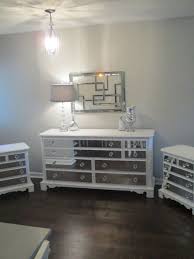 This compact nightstand fits anywhere as it is easy to set up and comes with a drawer for storing books, magazines, or art supplies. Mirrored Dresser And 2 Matching Nightstands Pure White Mirrored Bedroom Set Annie Sloan Mirrored Bedroom Furniture Dresser With Mirror Dresser As Nightstand