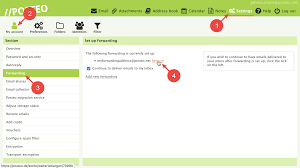 An address that you leave for someone wh.: Help How Do I Disable Email Forwarding Posteo De