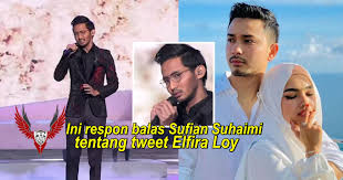 Penyanyi sufian suhaimi muncul pemenang persembahan terbaik pada malam anugerah juara lagu 33 di axiata arena, bukit jalil. Ini Respon Balas Sufian Suhaimi Kepada Tweet Elfira Loy Penmerahpress