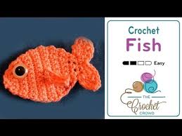 Holiday crafts, kids crafts, crochet, knitting, dolls, rubber stamps and much more! Crochet Fish Easy The Crochet Crowd Youtube