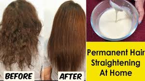 Have a look at some ways to straighten your bangs without a straightener blot your freshly washed hair with towel and moisturize slightly damp bangs with hair serum. In 30 Minutes Permanent Hair Straightening At Home Without Straightener Heat 100 Works Youtube