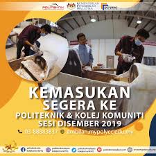 Tarikh dan borang permohonan upu 2019. Politeknik Malaysia On Twitter Kemasukan Segera Ke Politeknik Dan Kolej Komuniti Sesi Disember 2019 Hubungi 03 88883837 Atau Permohonan Atas Talian Di Https T Co Cjdifgxvzs Politeknikmalaysia Kolejkomunitimalaysia Https T Co