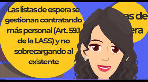 Mary nos va a explicar las diferencias entre calidad/cantidad y cómo  gestionar las listas de espera.