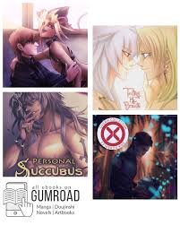 🍁 Ellen Chain 🍂 on X: All books are now on gumroad for easy grabs! ✨  Including doujinshi (yes, also the 🔞 ones), mangas, novels and artbooks!  😊 📖 t.coAkYZDpGaH8 Aaaand now