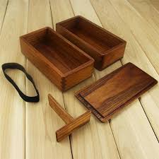 Handcrafted Wooden Lunchbox Ivy And Wilde Art Leylona