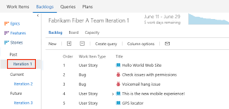 View And Configure Sprint Burndown Azure Devops