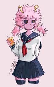 Pigtails : ChurchOfMinaAshido | My Hero, My Hero Academia, My Hero Academia  Manga