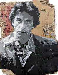 Al Pacino by Eric Doisy (2022) : Painting Acrylic, Collage