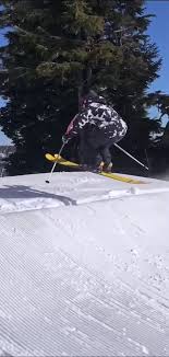 Skiing at Mt. Bachelor in Oregon
