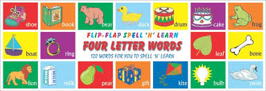 Built by word scramble lovers for word scramble lovers, see how many words you can spell in scramble words, a free online word game. Flip Flap Spell N Learn Four Letter Words 9788182522381 Amazon Com Books