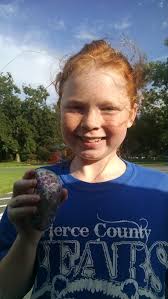 Raegan said she found two more of those Witcher Creek rocks...lol