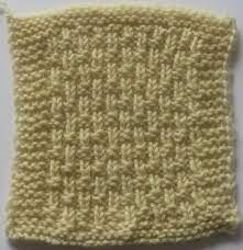 A classical knit, unless the pattern description states otherwise. Single Basketweave Stitch Pattern Allfreeknitting Com