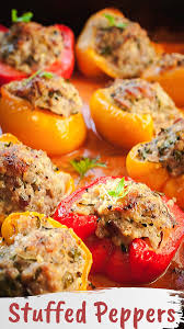 Stuffed Peppers In Smoky Paprika Sauce In 2020 Stuffed Peppers Stuffed Bell Peppers Recipes