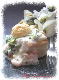 Vol Au Vent A La Goberge Et Aux Crevettes Recette Ptitchef Recette Vol Au Vent Recette Goberge