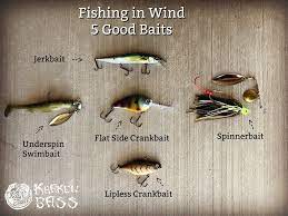 What to use as bait for fishing. Fishing In Wind 5 Good Baits And How To Use Them To Catch Bass Fish Bait Fishing Techniques