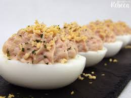 Son facilísimos y están muy buenos. La Cocina De Rebeca Huevos Rellenos