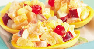 Fiesta Mango Salad Recipe With Images Mango Salad Filipino Fruit Salad Fruit Salad Recipes