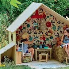 Construire Cabane De Jardin Pour Enfant Jardin Pour Enfants Construire Cabane Cabane Jardin