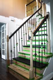 Paint for stairs needs to be durable enough to withstand foot traffic, and when the stairs are. Painting Old Oak Staircase Black A Renovation Story