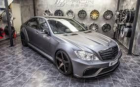 Prior Design Goes Wide With The W221 Mercedes Benz S Class Benz S Class Benz S Mercedes Benz